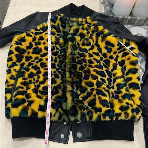 MOTHER Letterman leopard bomber jacket - Picture 12 of 13